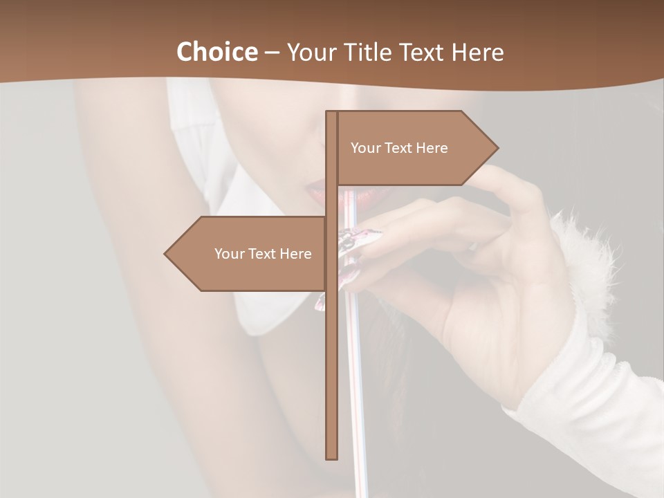 Glasses Stereo Street PowerPoint Template