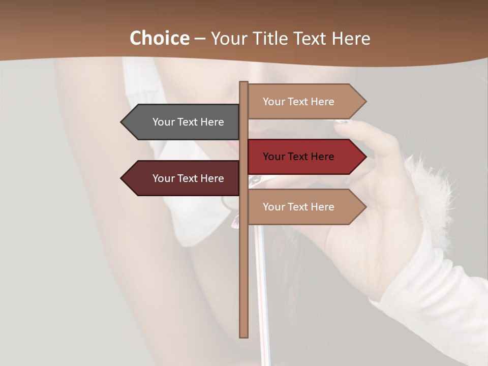 Glasses Stereo Street PowerPoint Template