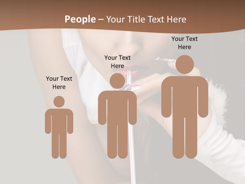 Glasses Stereo Street PowerPoint Template