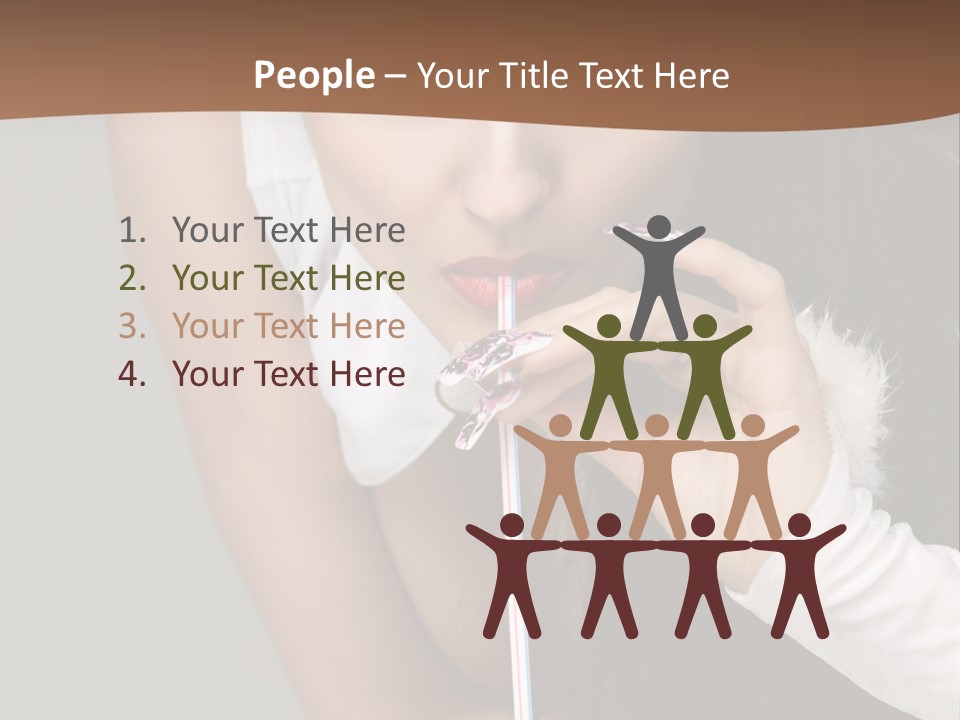 Glasses Stereo Street PowerPoint Template