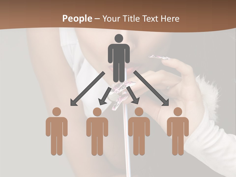 Glasses Stereo Street PowerPoint Template