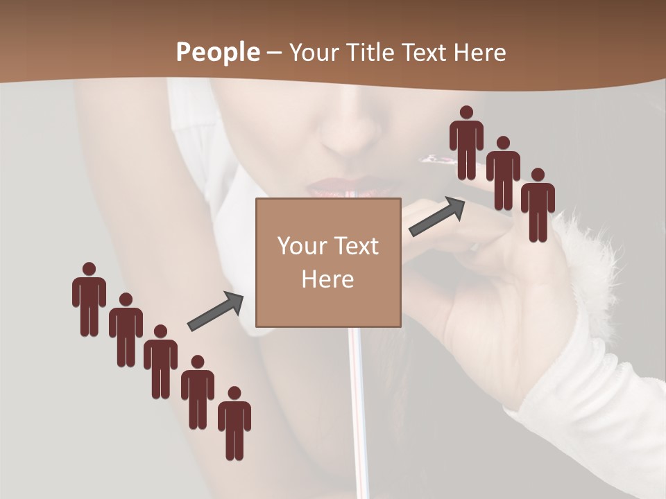 Glasses Stereo Street PowerPoint Template