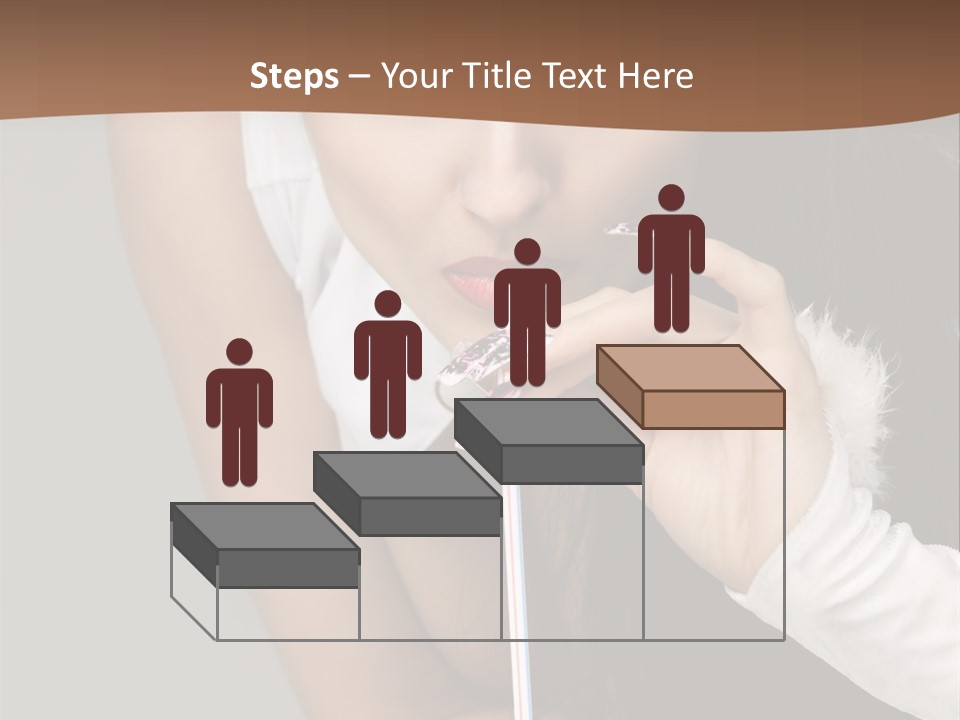 Glasses Stereo Street PowerPoint Template