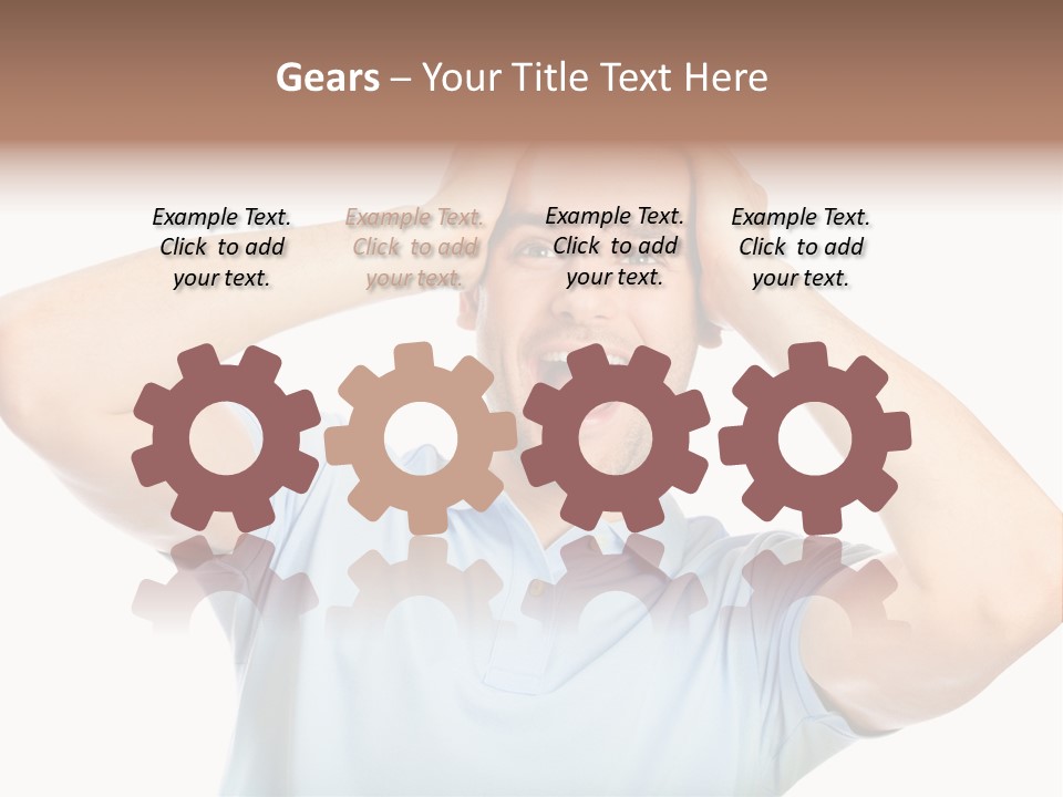 Blue Smart Aged PowerPoint Template