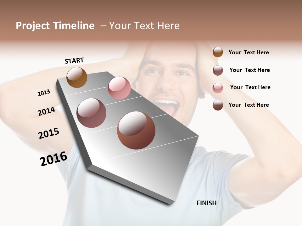 Blue Smart Aged PowerPoint Template