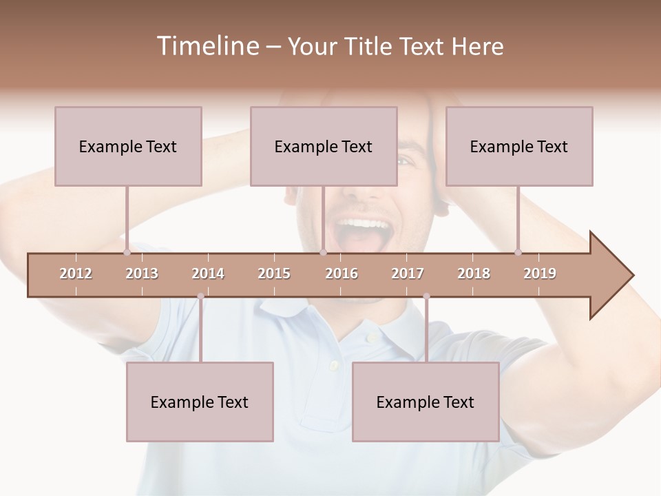 Blue Smart Aged PowerPoint Template