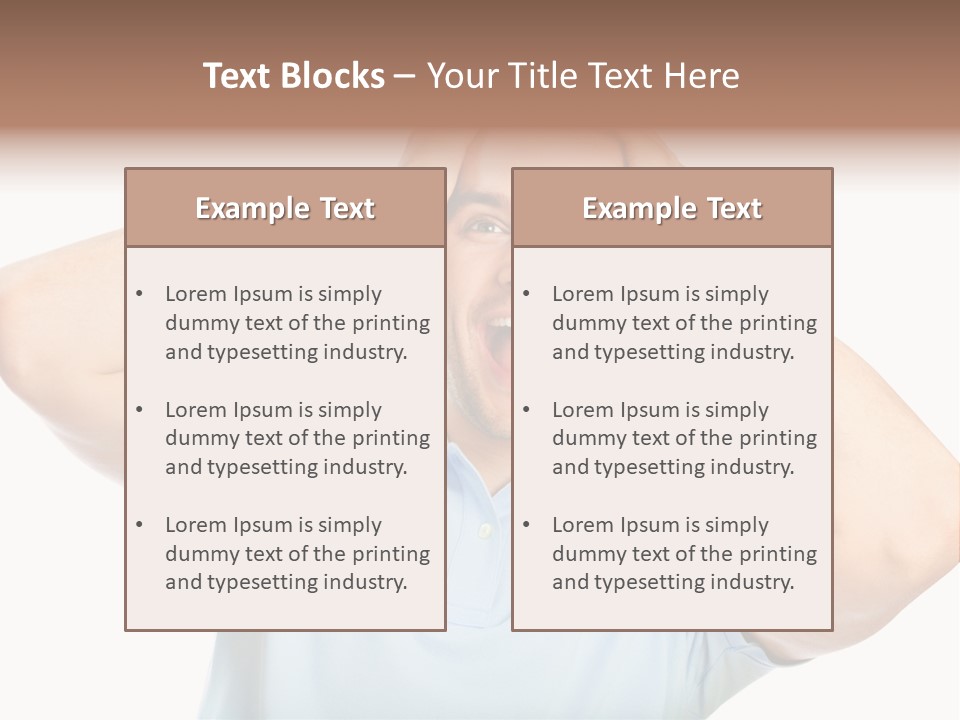 Blue Smart Aged PowerPoint Template