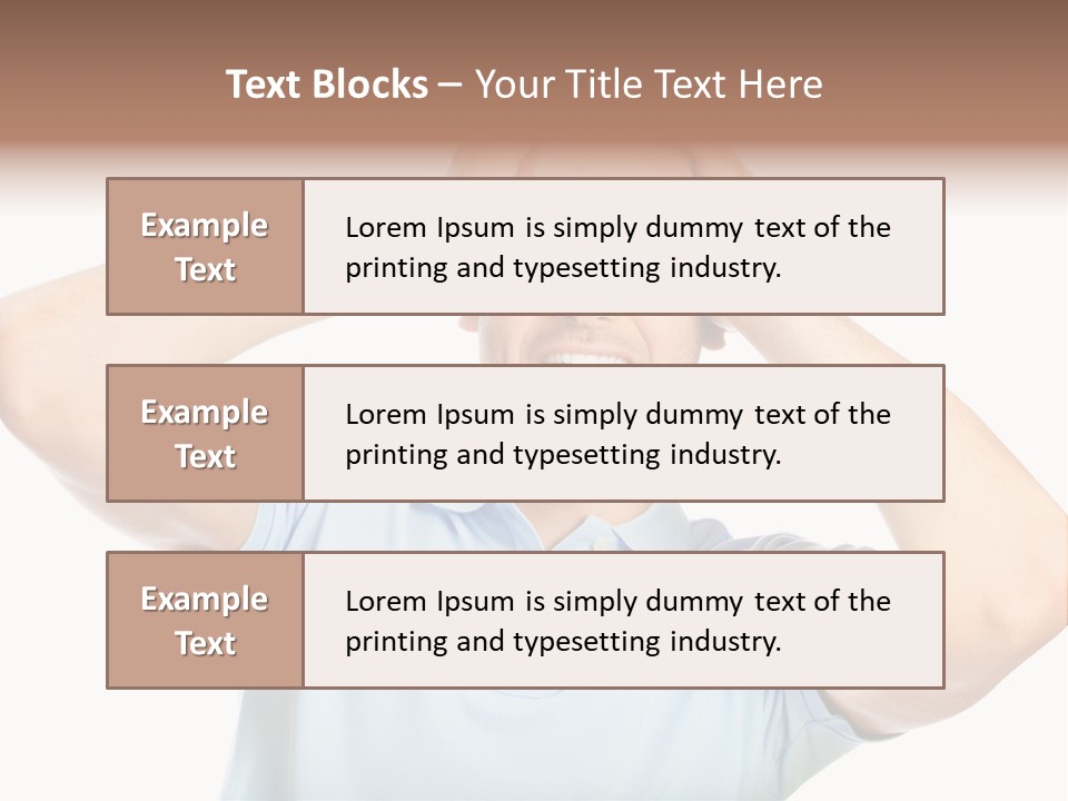 Blue Smart Aged PowerPoint Template