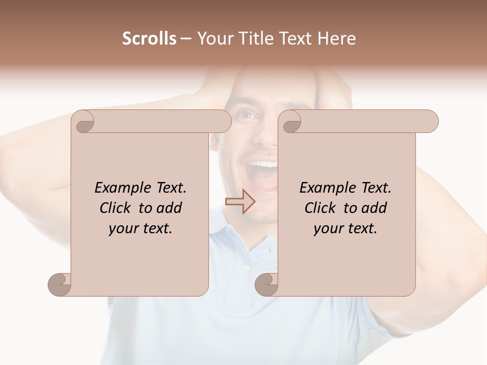 Blue Smart Aged PowerPoint Template