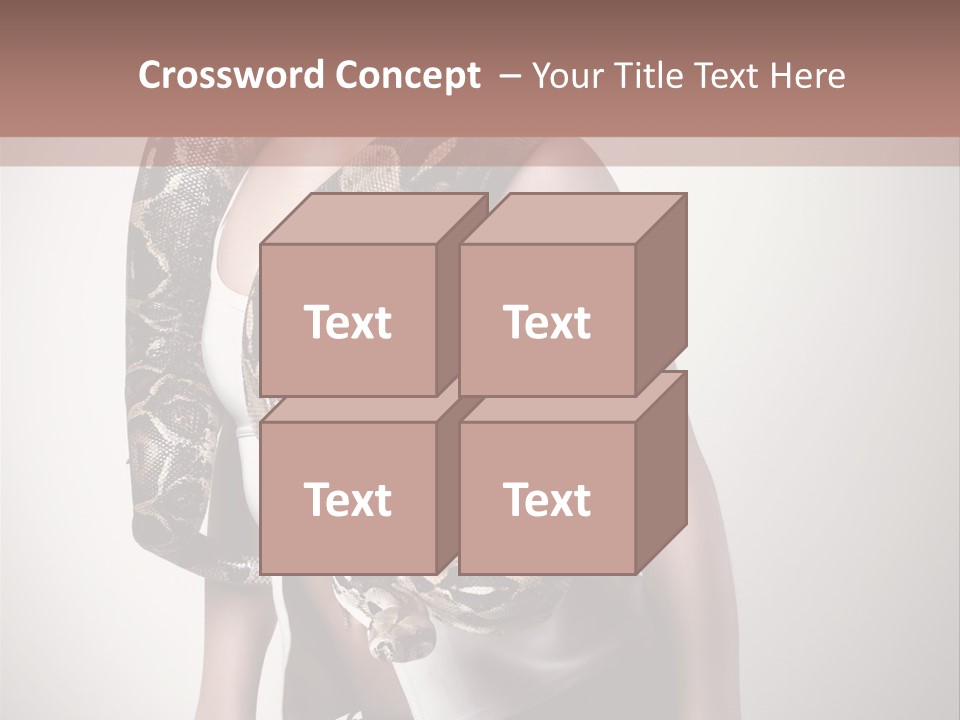 Wild Constrictor Snake PowerPoint Template