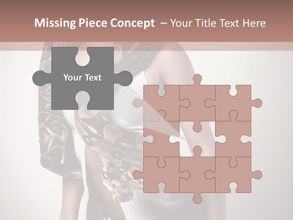 Wild Constrictor Snake PowerPoint Template