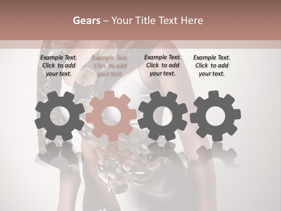 Wild Constrictor Snake PowerPoint Template