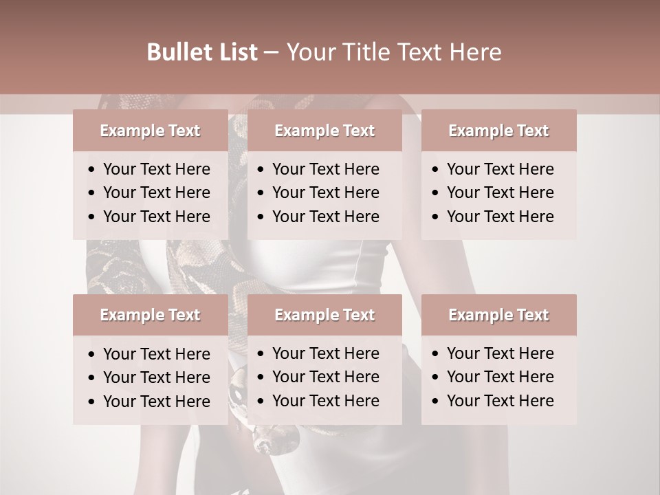 Wild Constrictor Snake PowerPoint Template