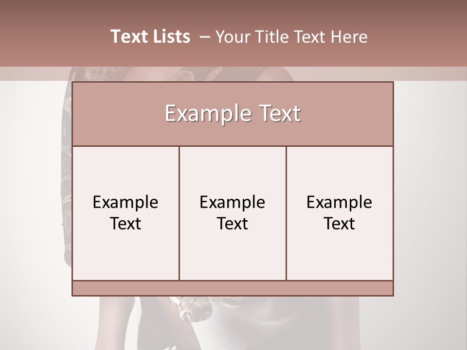 Wild Constrictor Snake PowerPoint Template