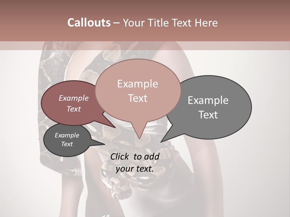 Wild Constrictor Snake PowerPoint Template