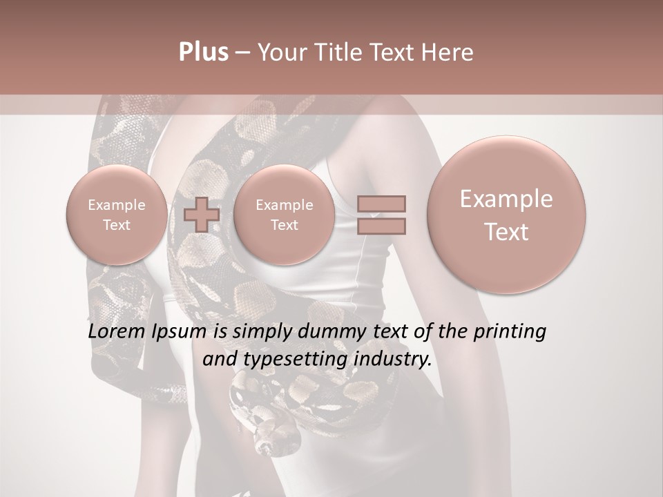 Wild Constrictor Snake PowerPoint Template