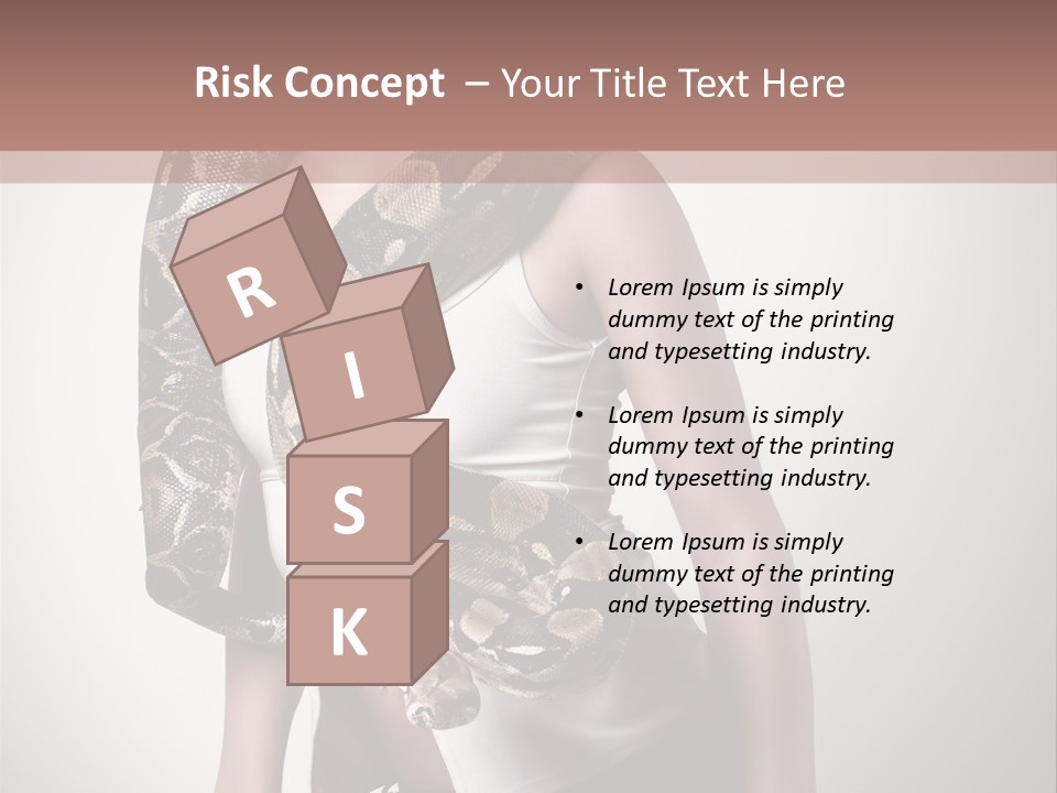 Wild Constrictor Snake PowerPoint Template