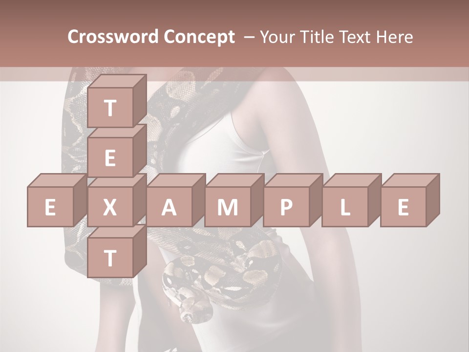 Wild Constrictor Snake PowerPoint Template