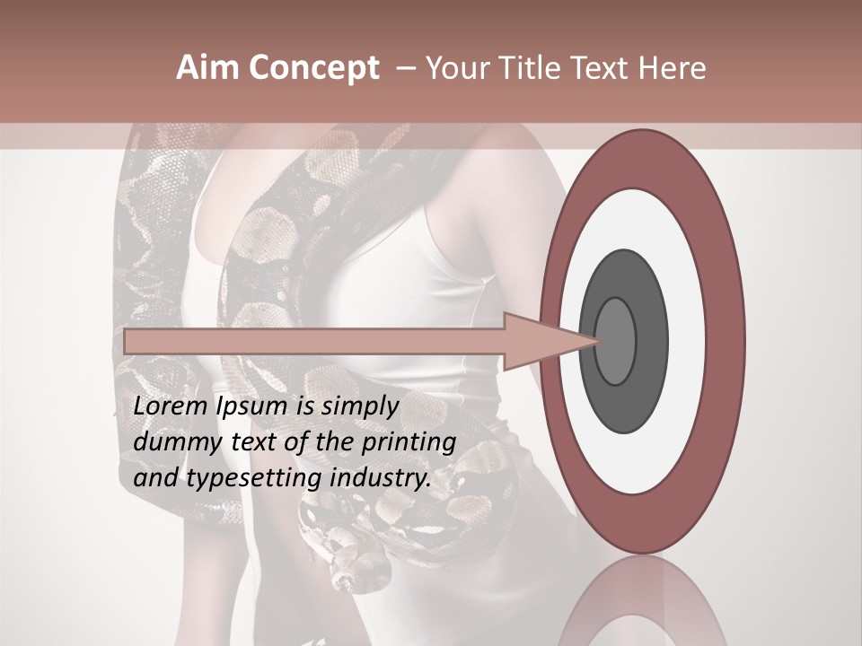 Wild Constrictor Snake PowerPoint Template