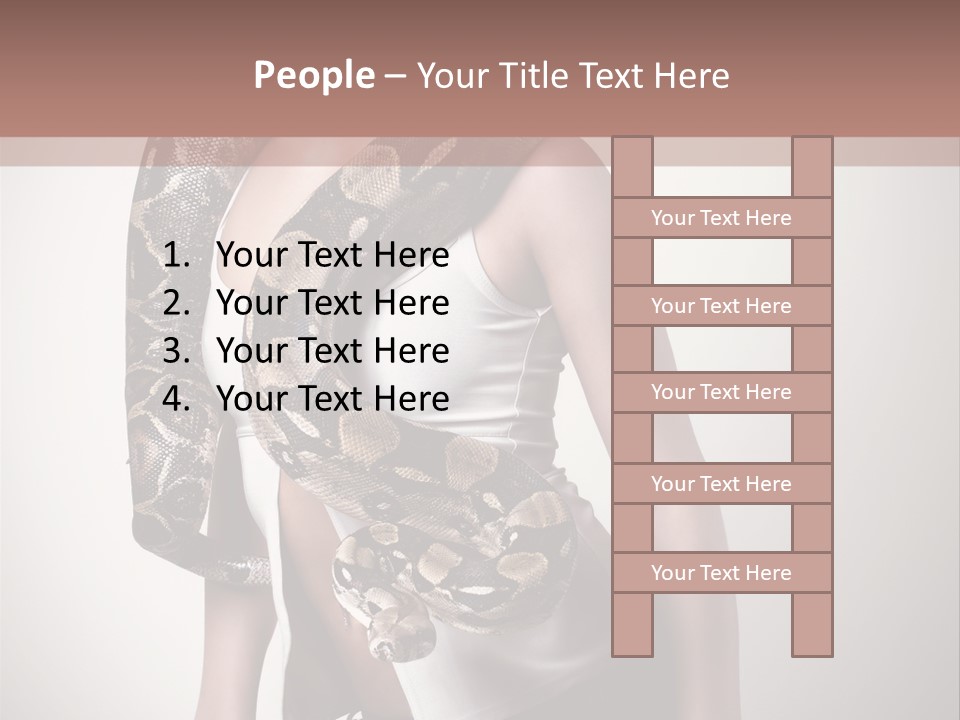 Wild Constrictor Snake PowerPoint Template