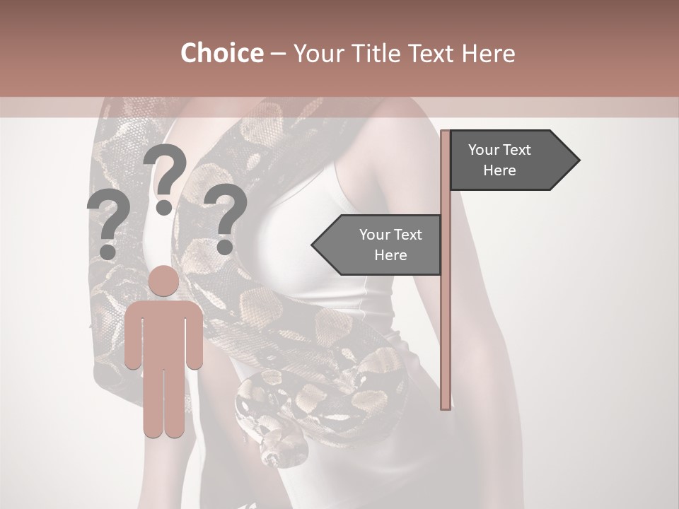 Wild Constrictor Snake PowerPoint Template