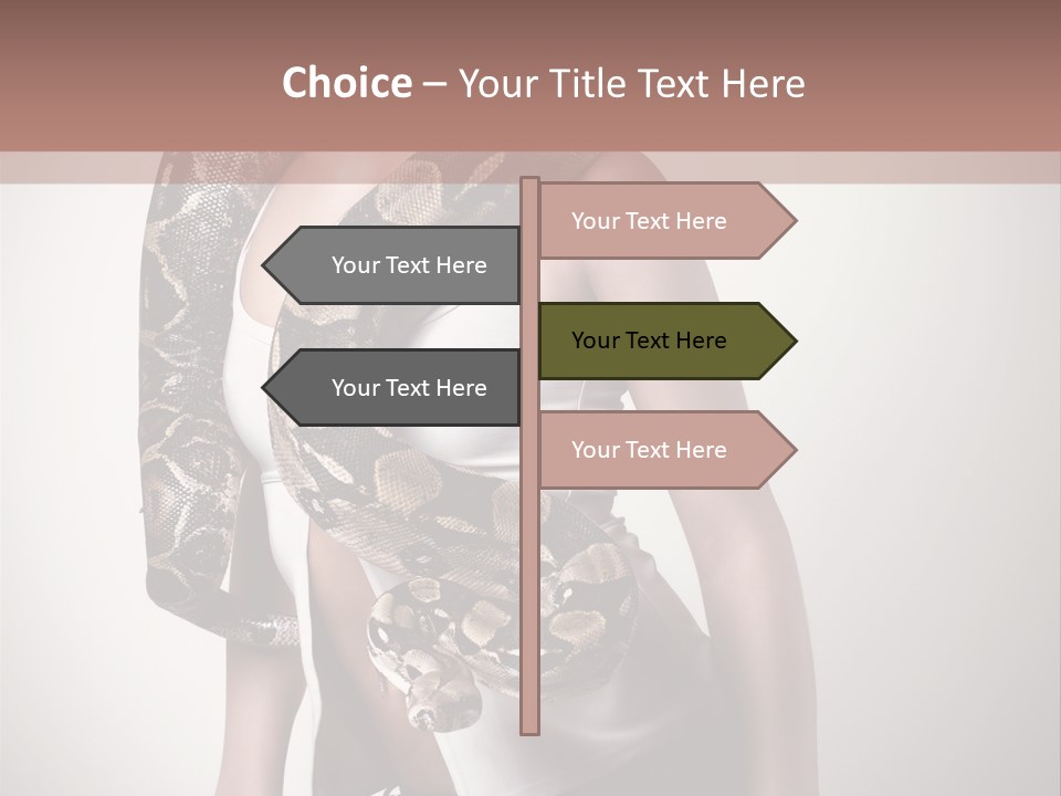 Wild Constrictor Snake PowerPoint Template