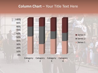 Horse Fair Carriage PowerPoint Template