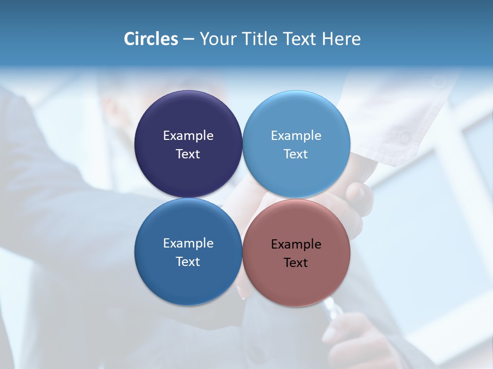 Group Agree Woman PowerPoint Template