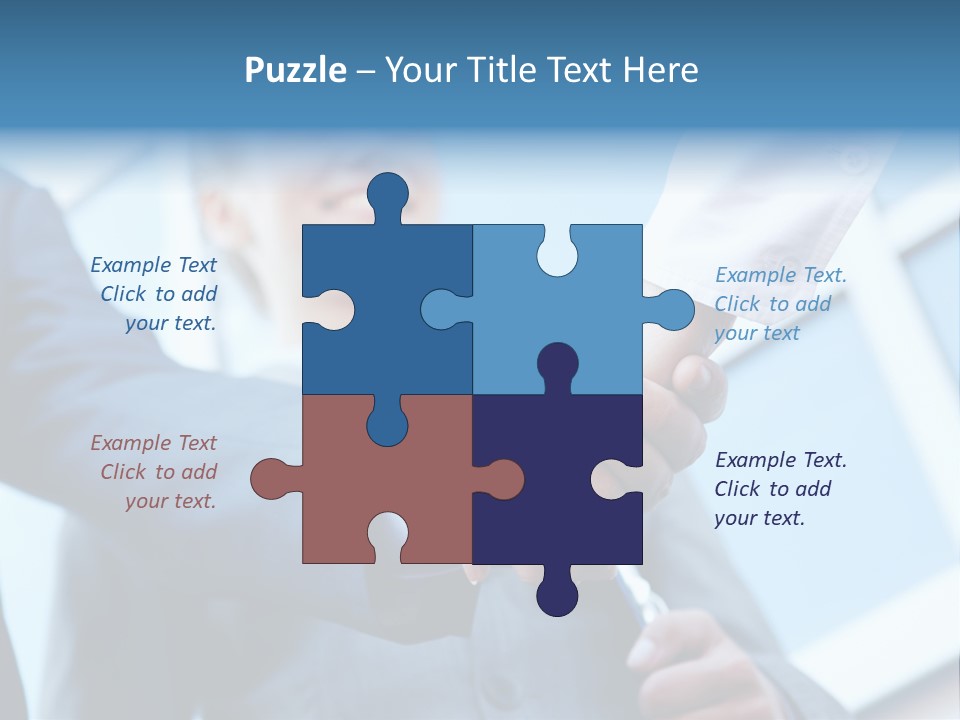 Group Agree Woman PowerPoint Template