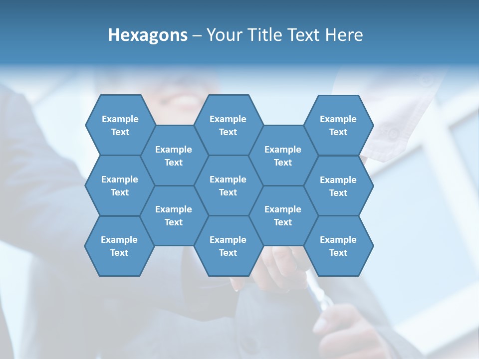 Group Agree Woman PowerPoint Template