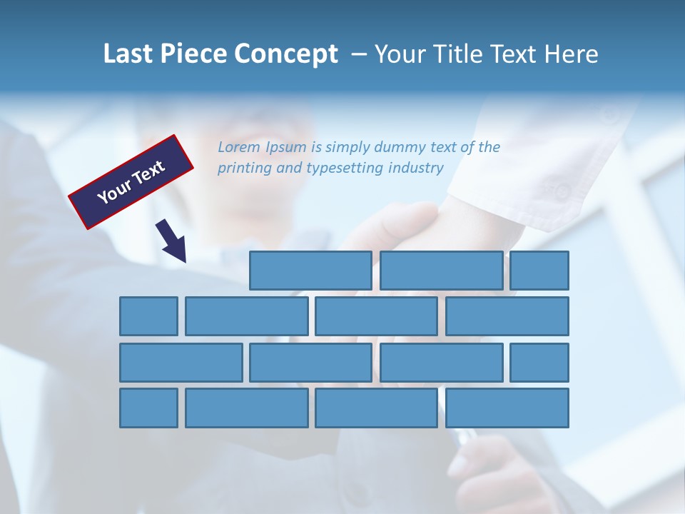 Group Agree Woman PowerPoint Template