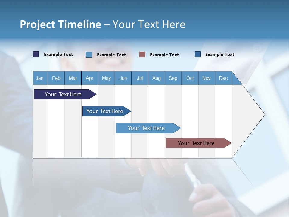 Group Agree Woman PowerPoint Template
