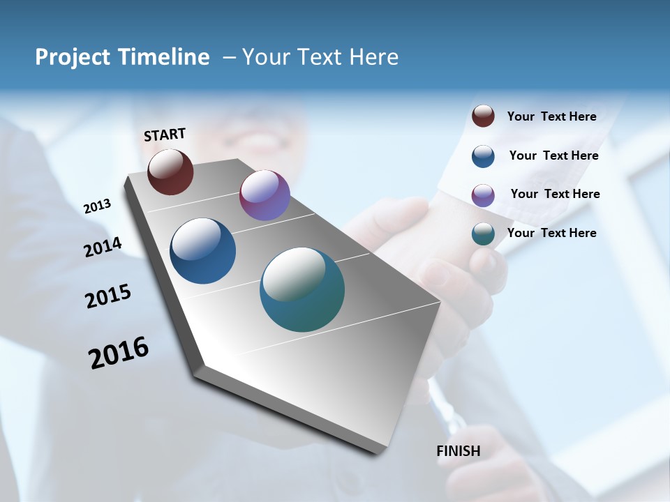 Group Agree Woman PowerPoint Template