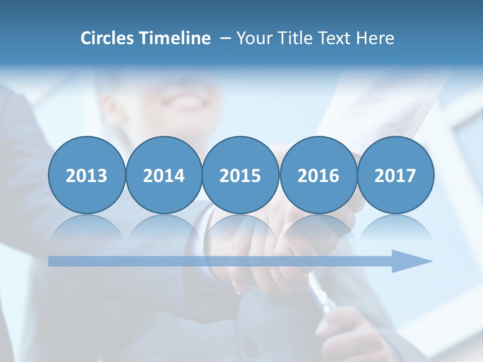 Group Agree Woman PowerPoint Template