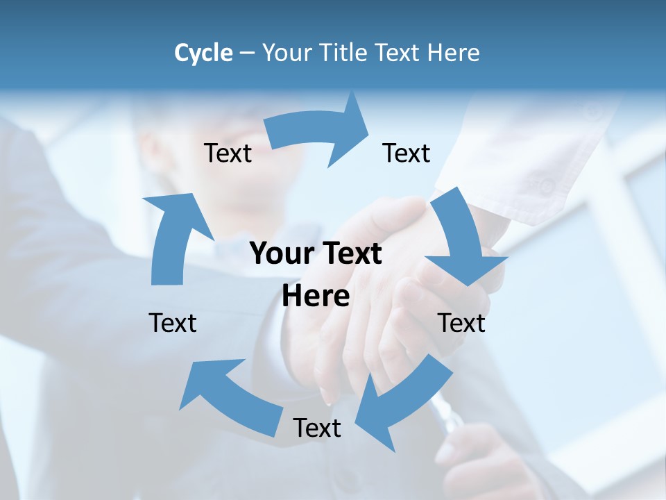 Group Agree Woman PowerPoint Template