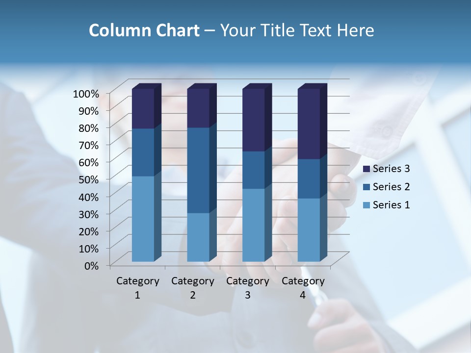 Group Agree Woman PowerPoint Template