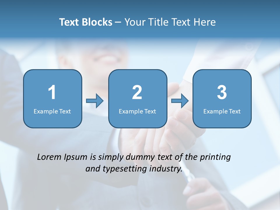 Group Agree Woman PowerPoint Template