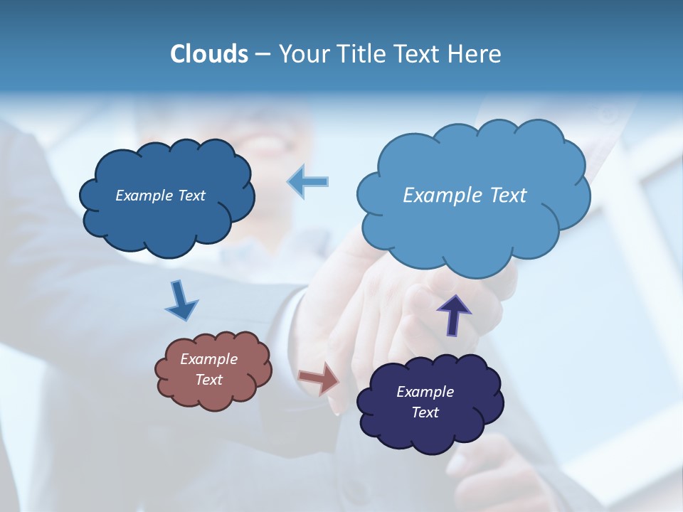 Group Agree Woman PowerPoint Template