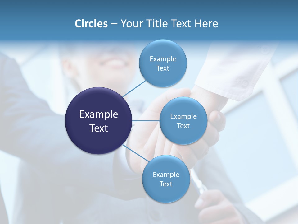 Group Agree Woman PowerPoint Template