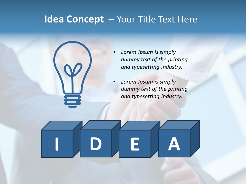 Group Agree Woman PowerPoint Template