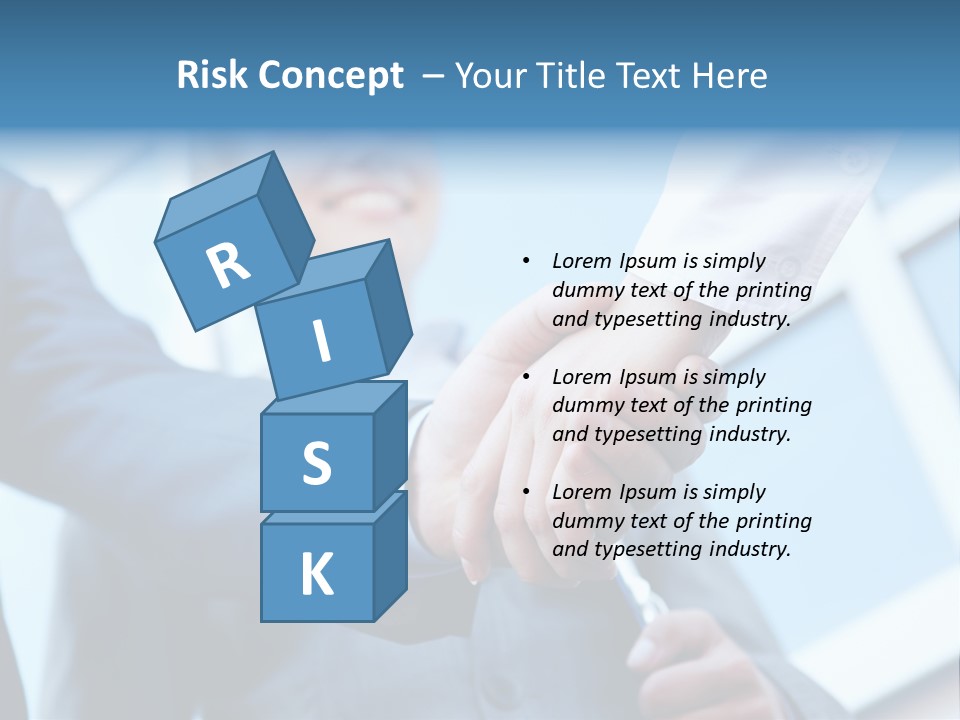 Group Agree Woman PowerPoint Template