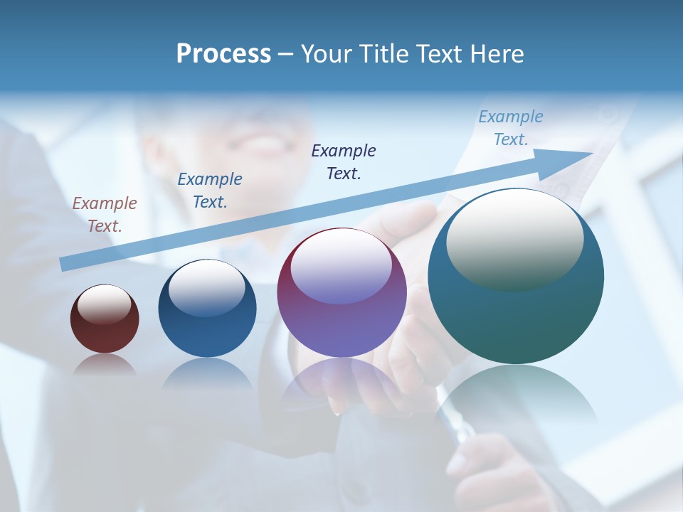 Group Agree Woman PowerPoint Template