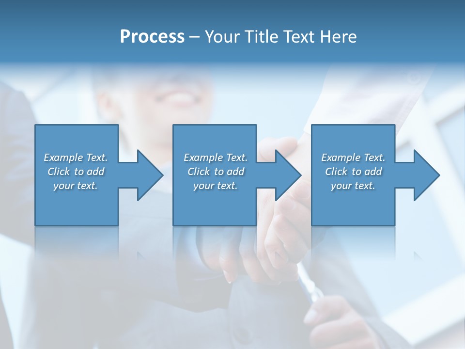 Group Agree Woman PowerPoint Template
