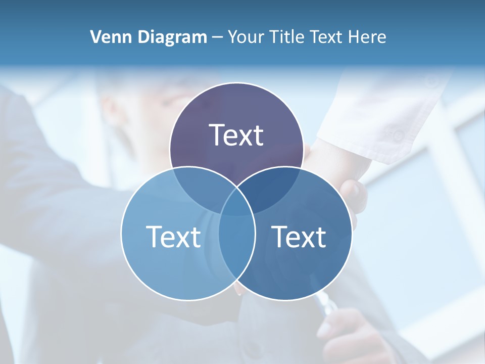 Group Agree Woman PowerPoint Template