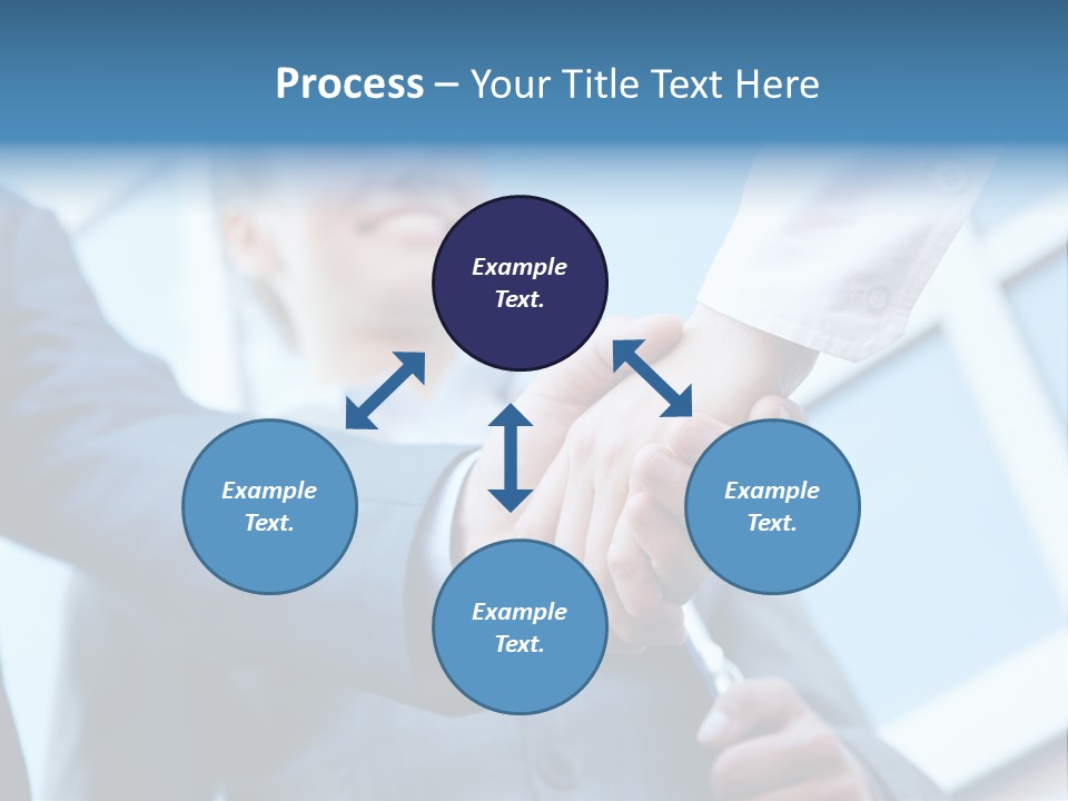 Group Agree Woman PowerPoint Template