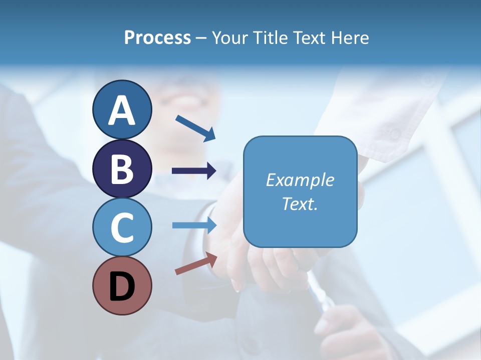Group Agree Woman PowerPoint Template