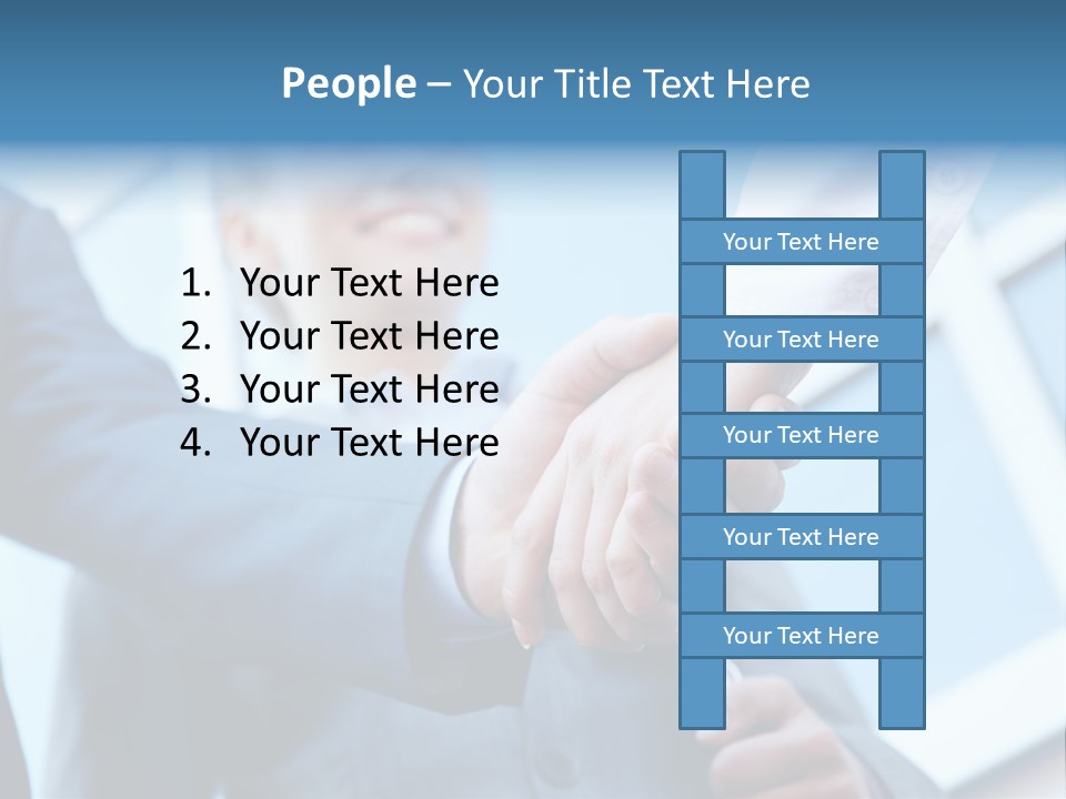 Group Agree Woman PowerPoint Template