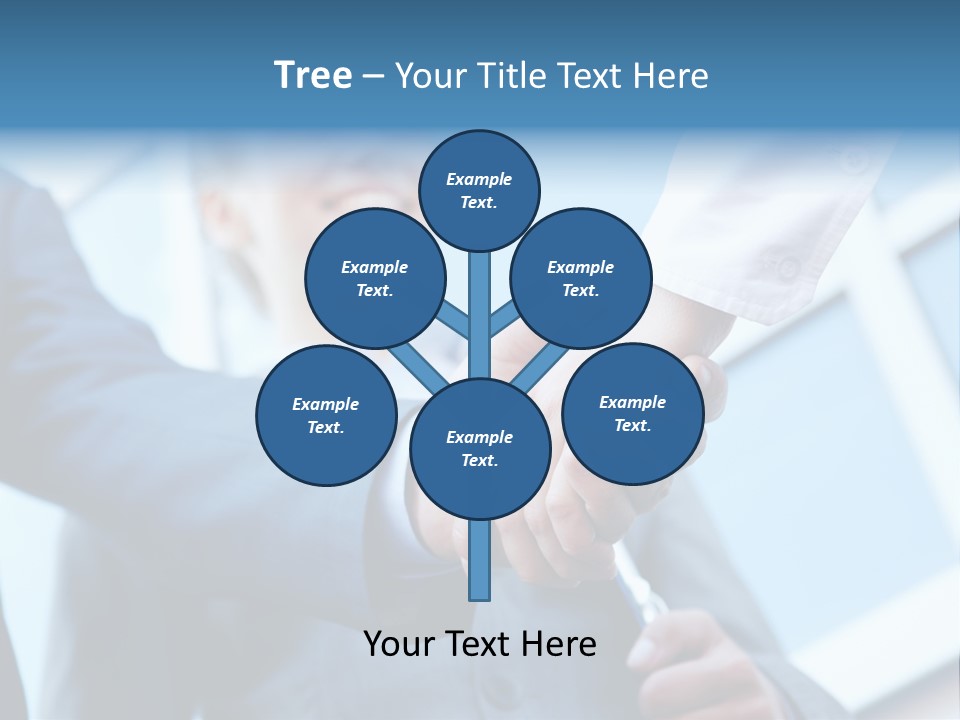 Group Agree Woman PowerPoint Template