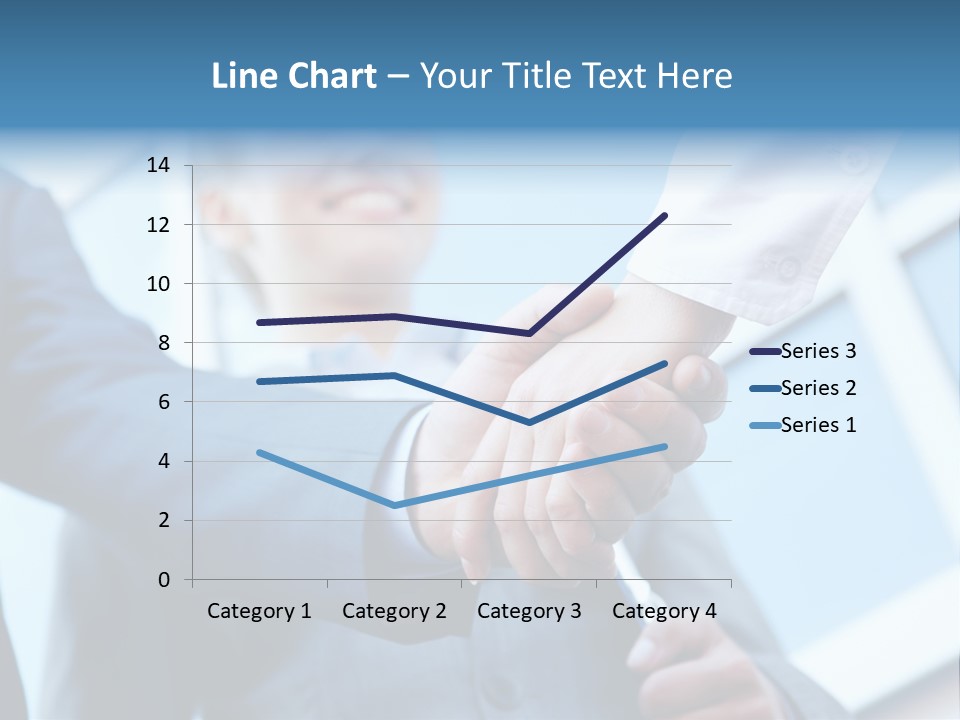 Group Agree Woman PowerPoint Template