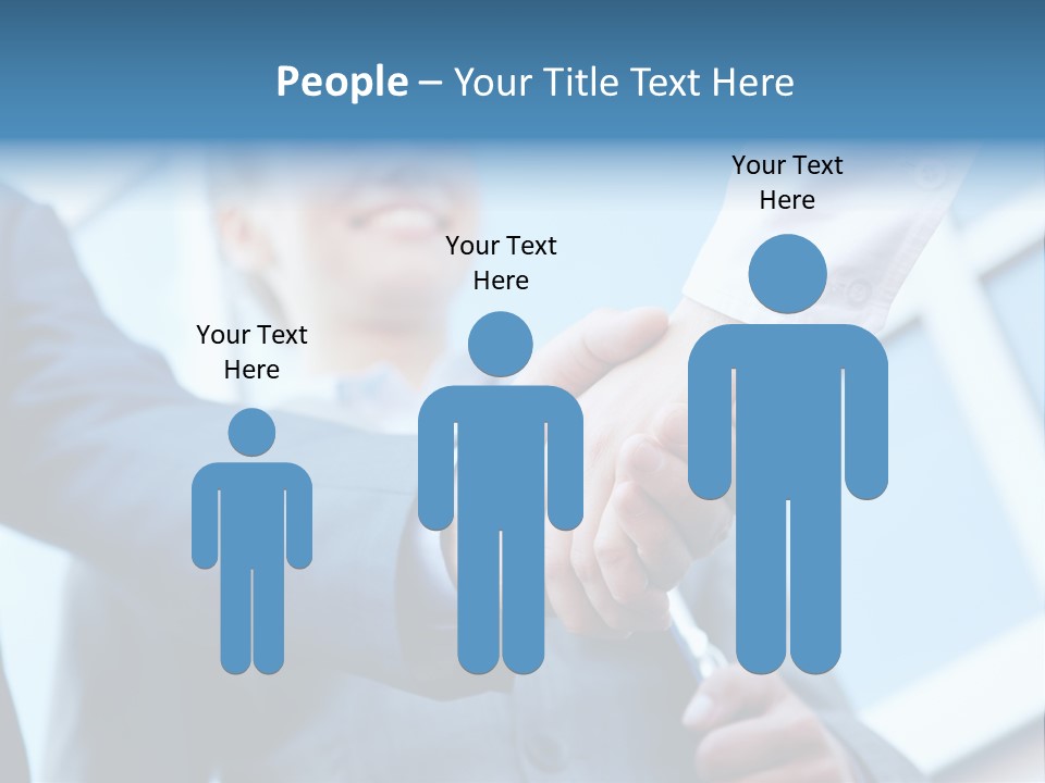 Group Agree Woman PowerPoint Template